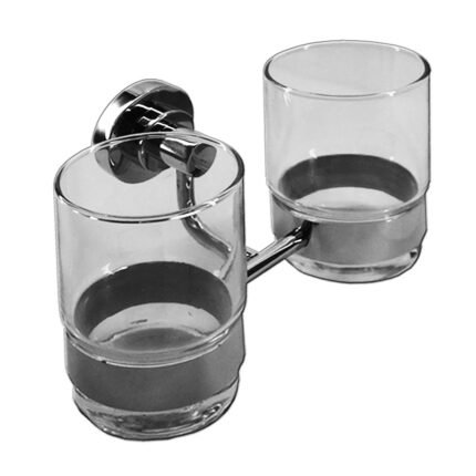 FIDELIS FAC-518100 Double Tumbler n Holder (Fide Series)