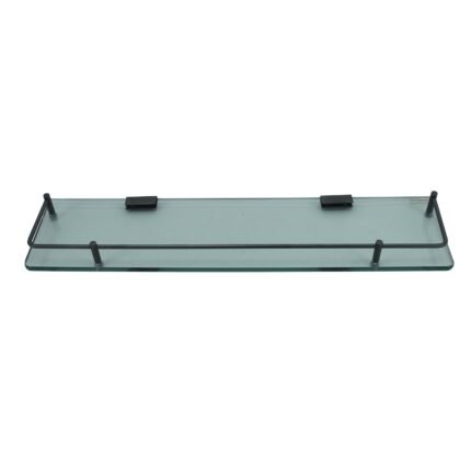 FIDELIS FG-0353-50 Single Layer Glass Shelf (Gun Metal)