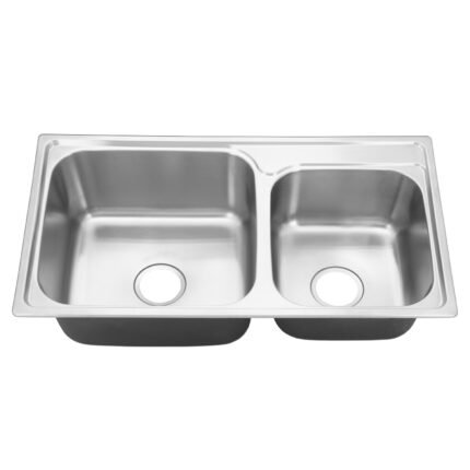 FIDELIS FSD-22313 Double Bowl Sink (Top Mount)