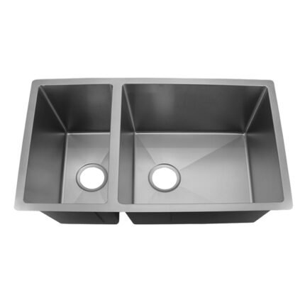 FIDELIS FSD-22316 Double Bowl Sink (Under Mount) (Nano Coating)