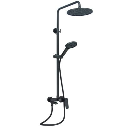 FIDELIS FT-7108HGM Rainshower Set (Gun Metal)