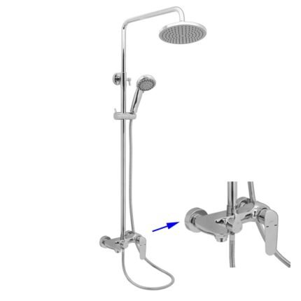 FIDELIS FT-7308 Rain Bath Shower Mixer (Mackey Series) Zoom in